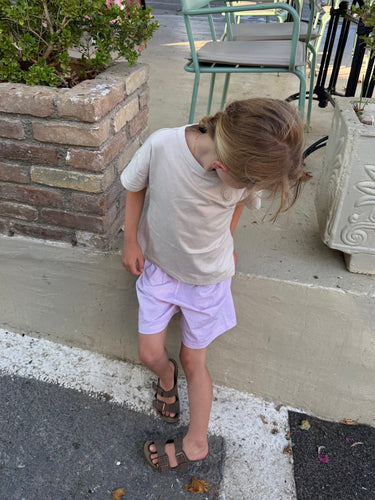 Cotton Shorts Soft Pink