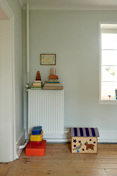 Medium Raffia Basket 'Party Animals'