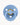 Colour Pacifier in Sky Blue from Bibs
