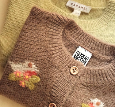 Embroidered Baby Cardigan