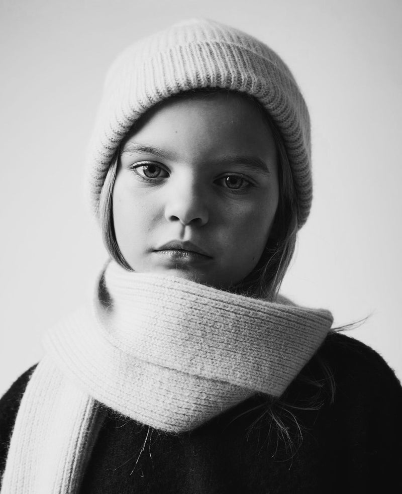 Lambswool Kids Beanie, Taffy