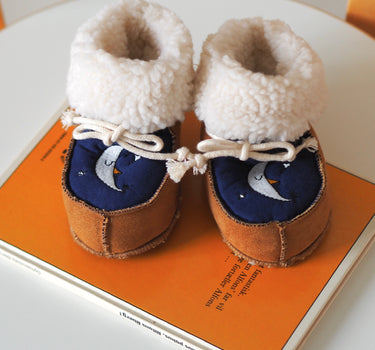 Beneath the Moon Baby Booties