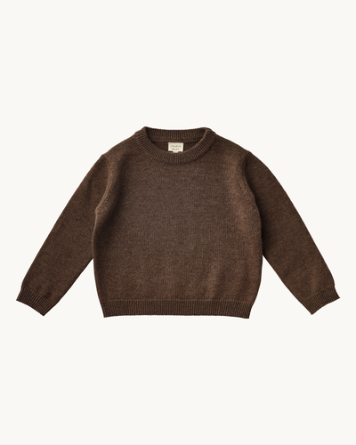 Cashmere Sweater Dark Brown