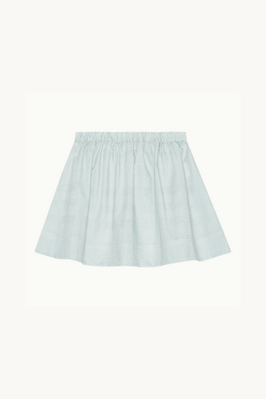 Checkered Blue Skirt