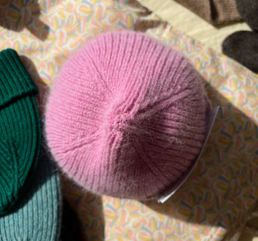 Lambswool Kids Beanie, Taffy