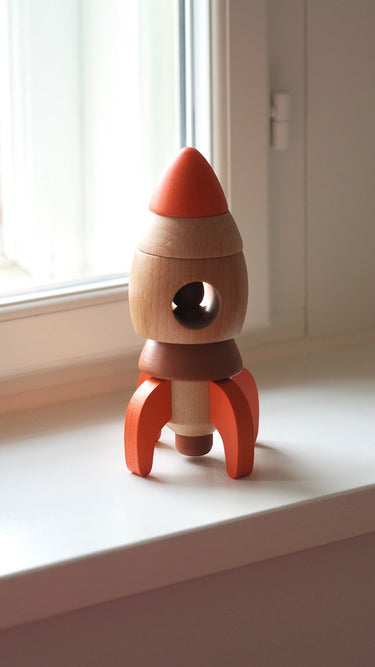 Spaceship Stacking Toy