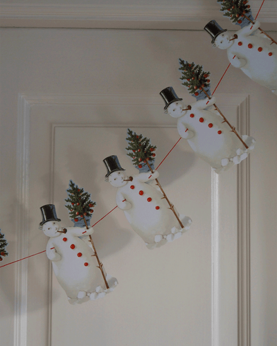 Snowman Garland