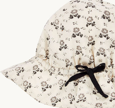 Cadia Baby Hat, Polka Floral Print