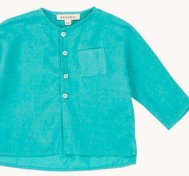 Dragonet Baby Shirt, Turquoise