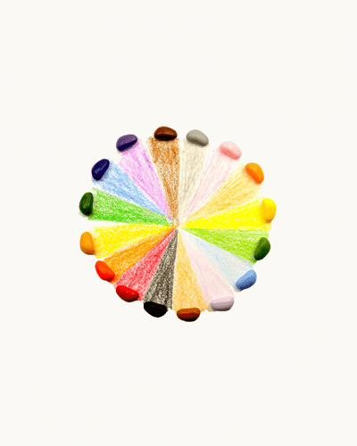 64 Rock Crayons in a Box