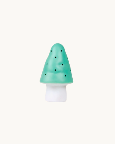 Small Mushroom Lamp Mint Green