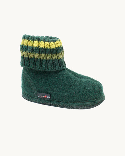 Wool Indoor Shoes Green