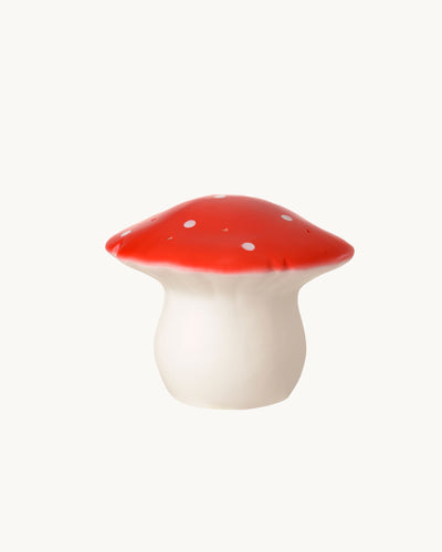 Medium Mushroom Lamp Red