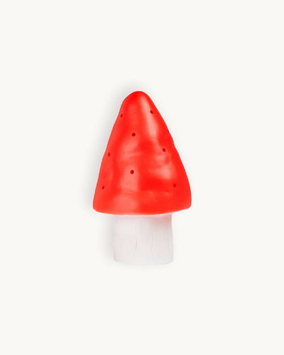 Small Mushroom Lamp Red