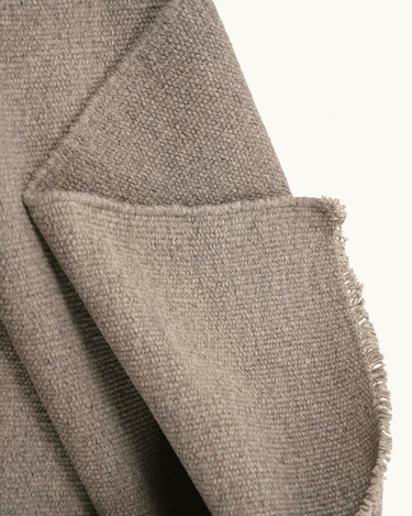 Wool Rug Medium Grey