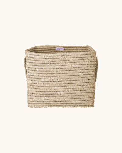 Raffia Storage Basket Nature