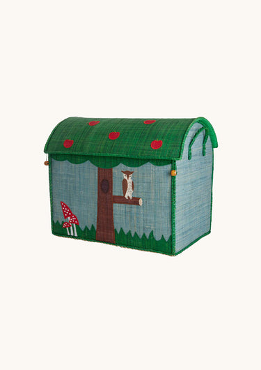 Large Raffia Basket 'Forest'