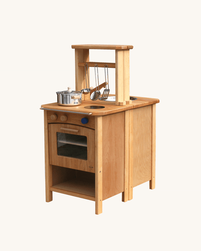 Wooden Play Kitchen Set