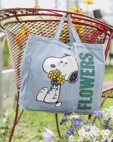 Snoopy 'Blomster' Tote