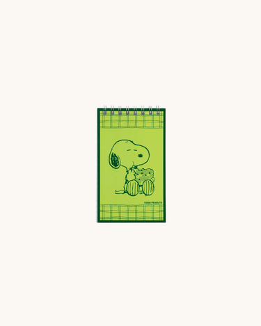 Snoopy Sketchbook Green