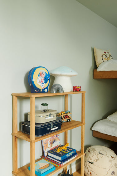 Stor Svampelampe Blå