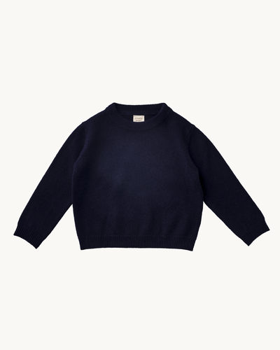 Cashmere Sweater Mørkeblå