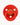 Colour Pacifier in Candy Apple from Bibs