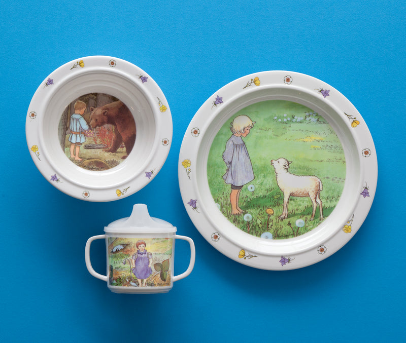 Childrens' Songs, 3 Piece Tableware Set