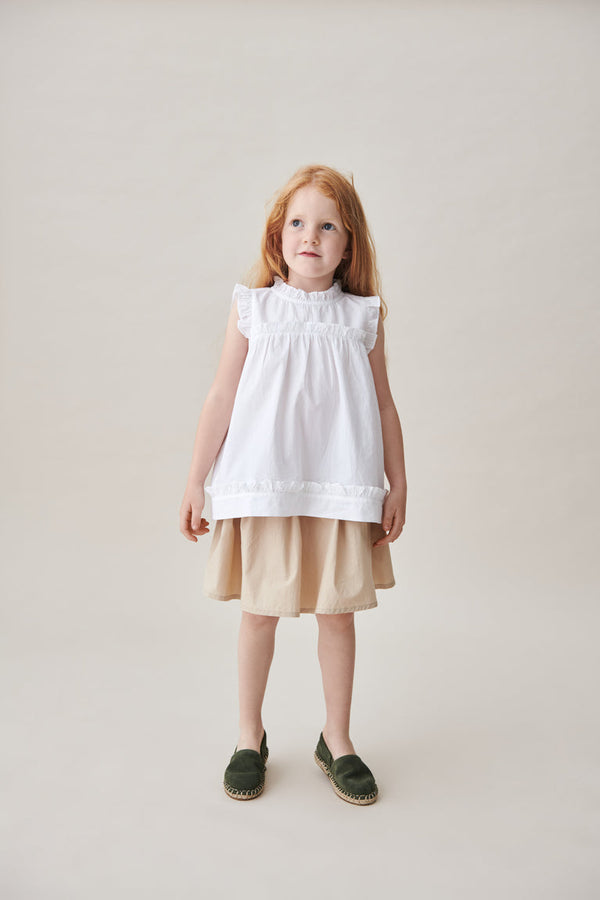 Flora Skirt, Beige