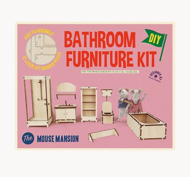 Mouse House Furniture Kit, Bathroom