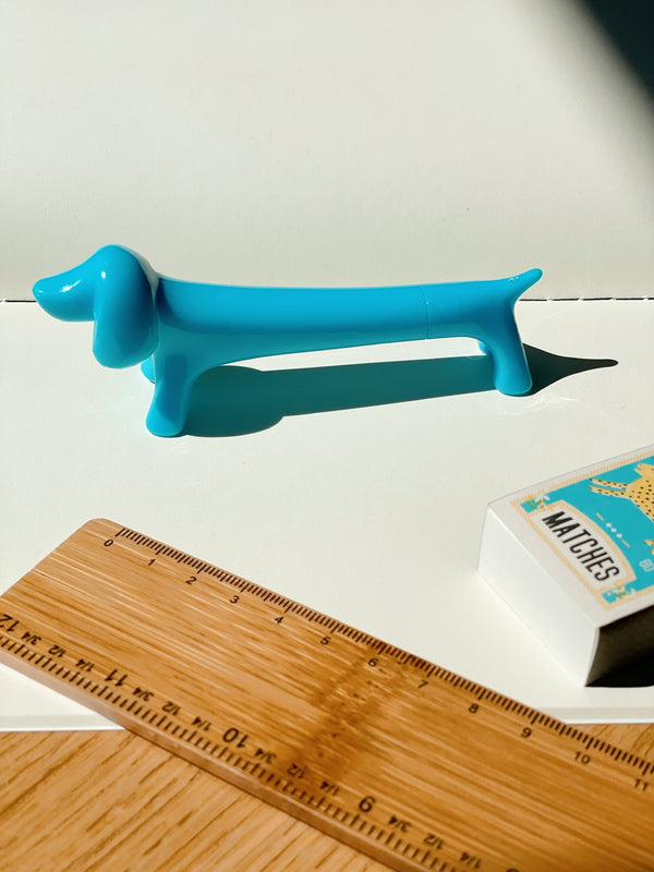 Blue Sausage Dog Pen