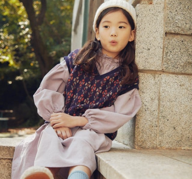 Frill Dress, Light Purple