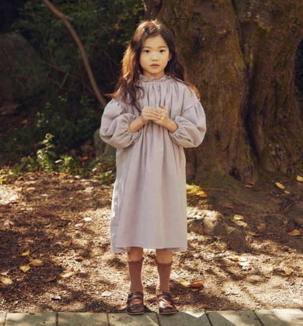 Frill Dress, Light Purple