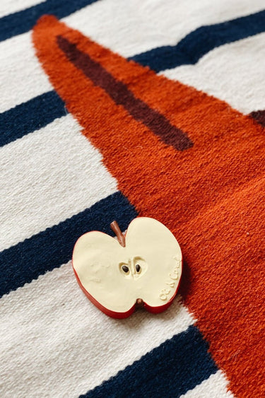 Chewable Baby Toy in Apple from Oil & Carol