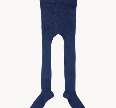 Baby Rib Tights in Blue Melange from Caramel