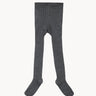 Baby Rib Tights in Charcoal Melange from Caramel