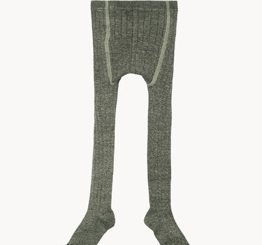 Baby Rib Tights in Sage Melange from Caramel
