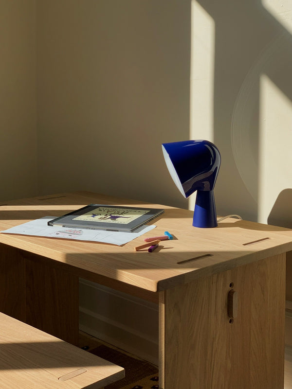 Binic Table Lamp in Blue from Foscarini