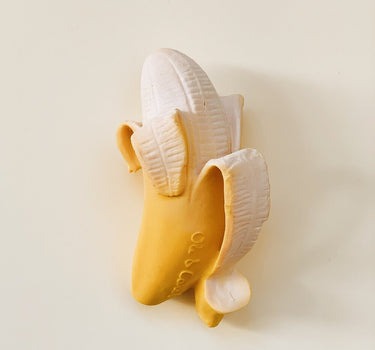 Chewable Baby Toy in Banana from Oil & Carol