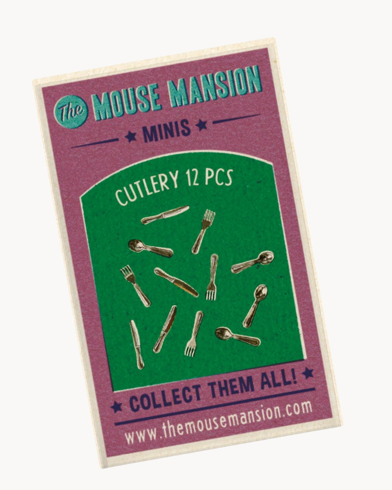 Mini Accessories Mouse House, Cutlery