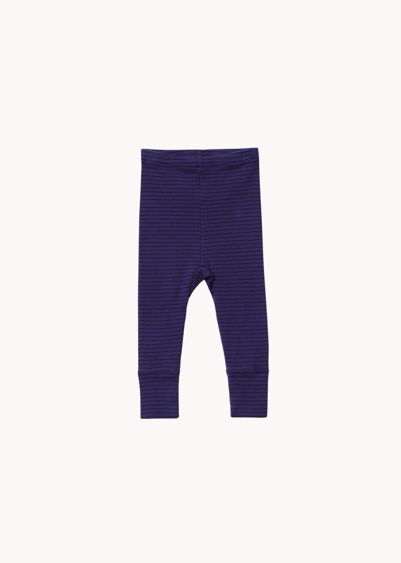 Judd Baby Legging in Blue Chocolate Stripe from Caramel