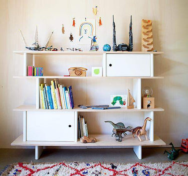 Mini Library in Birch from Oeuf NYC 