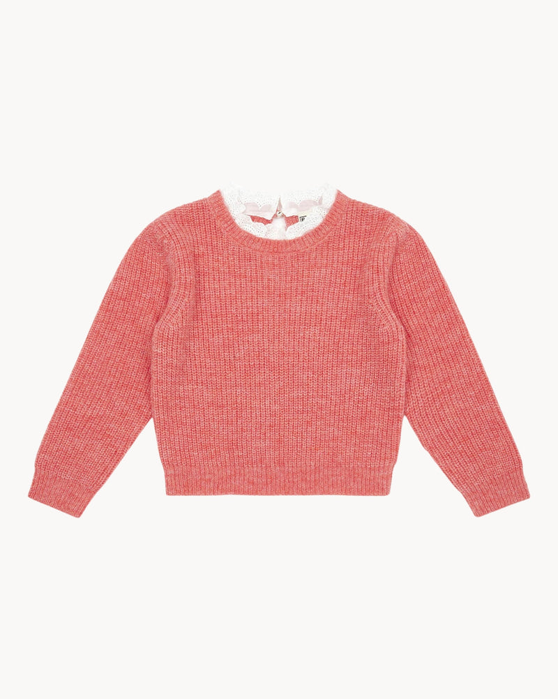 Alpaca Sweater with Collar
