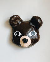 Papier-mâché Mask Bear from A Zoo In My Wall