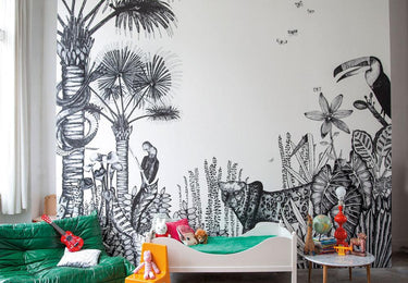 The Wild Wallpaper Large from Bien Fait